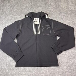 Quarterdeck Collection Jacket Mens 42 Blue Wool Navy Sailor Jumper Dress Uniform
